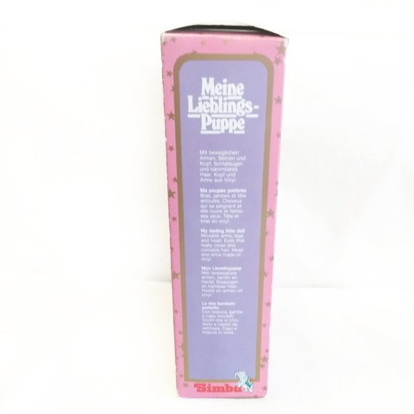 Vtg. 80's/90 Simba Toys Germany-My Darling Little Doll-Meine Lieblings Puppe-NOS - Picture 6 of 10
